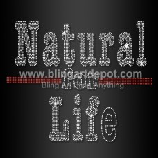 Natural For Life Rhinestone Transfers Wholesale
